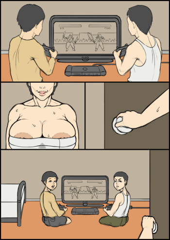 [Esclavo Hentai] Helping My Son’s Friend [Colorized] cover