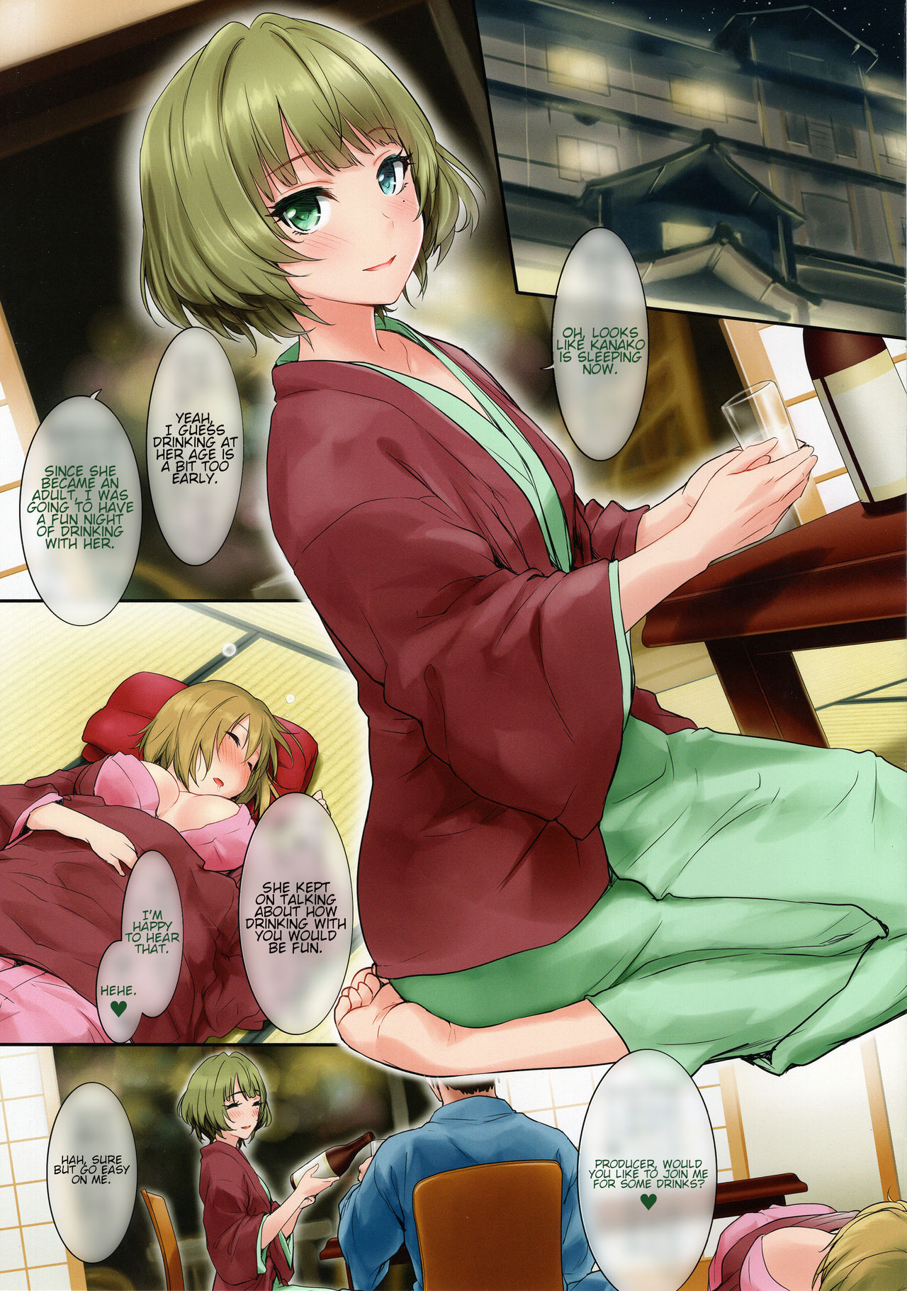 Kanako Kaede no Onsen Burari H | Kanako and Kaede's Casual Hot Springs Sex page 3 full