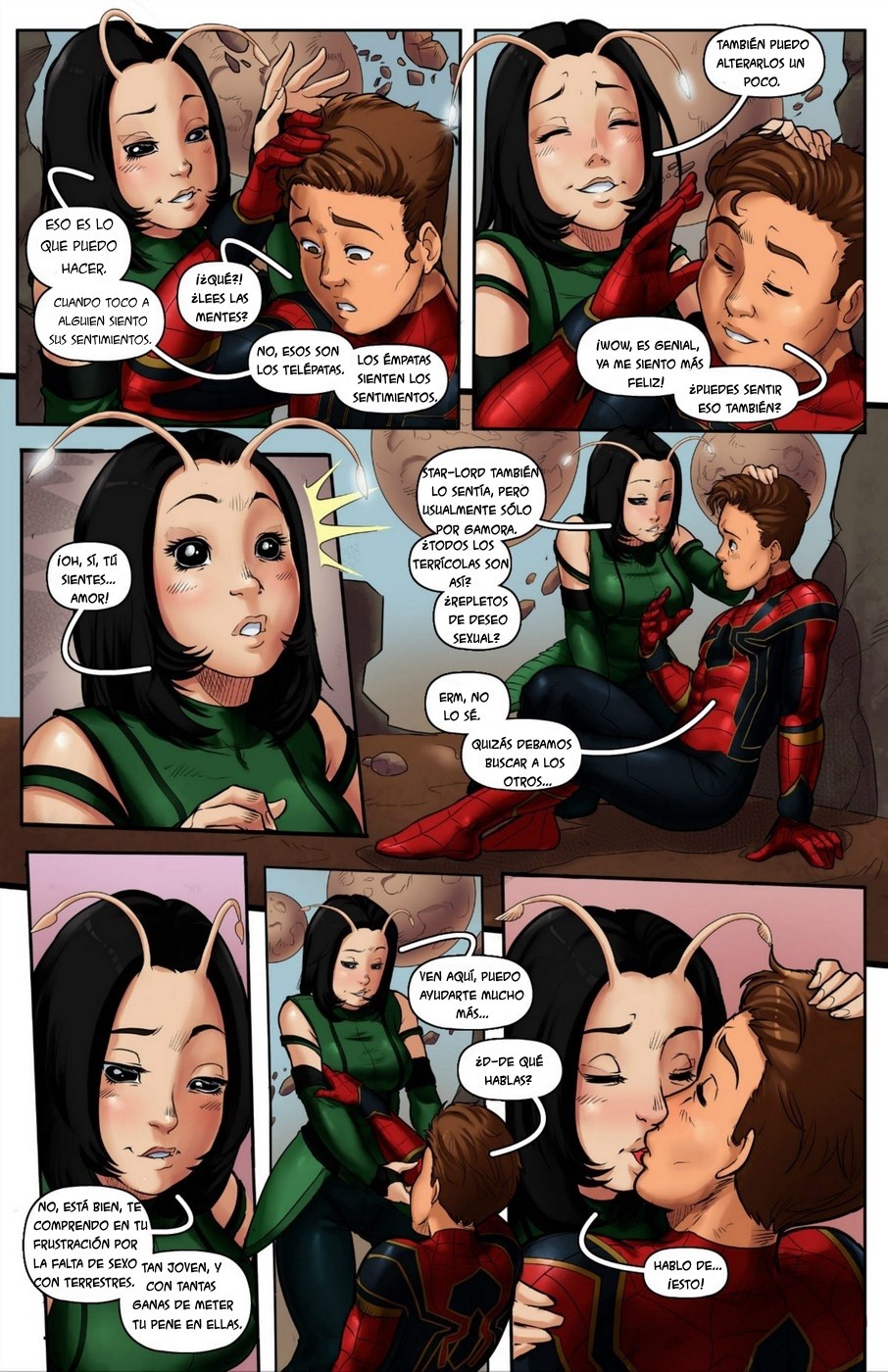 Spider-man Infinity War page 4 full
