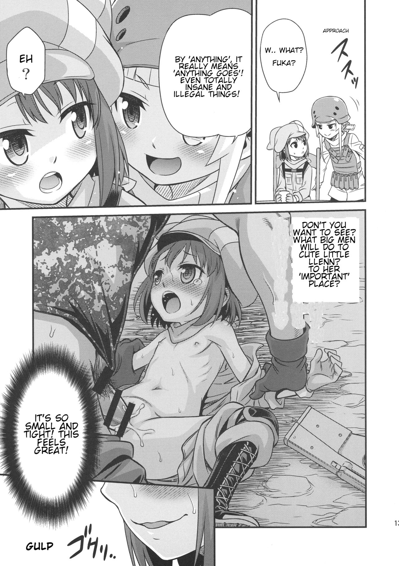 Llenn Fukaziroh no Seikatsu!! | Llenn and Fukaziroh's Daily Life!! page 12 full