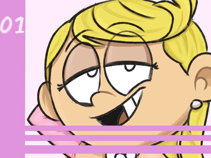Lola Loud Pinups page 1 full