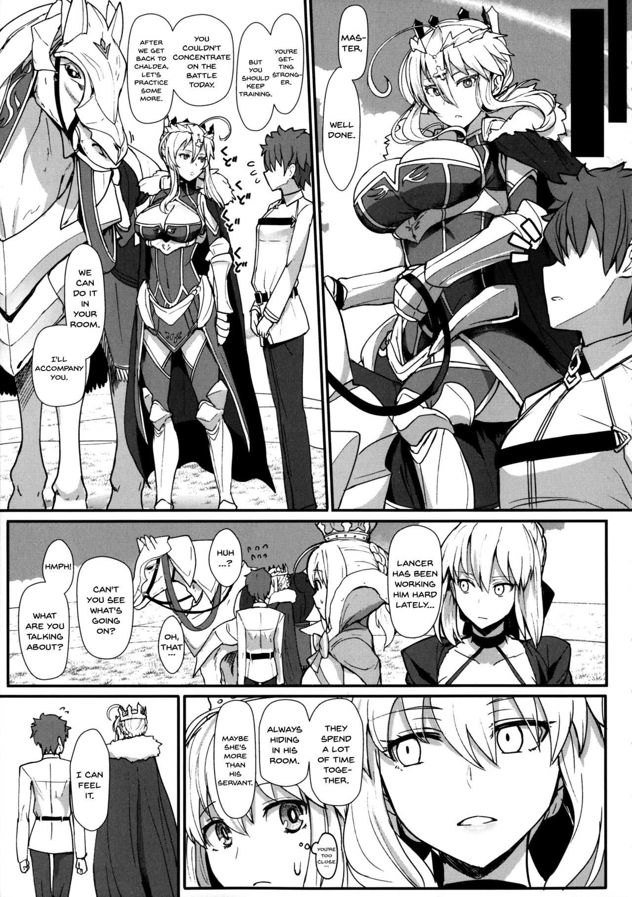 Muttsuri Chichiue Torotoro Koubi | Sullen Big Breasted Wet Mating page 4 full
