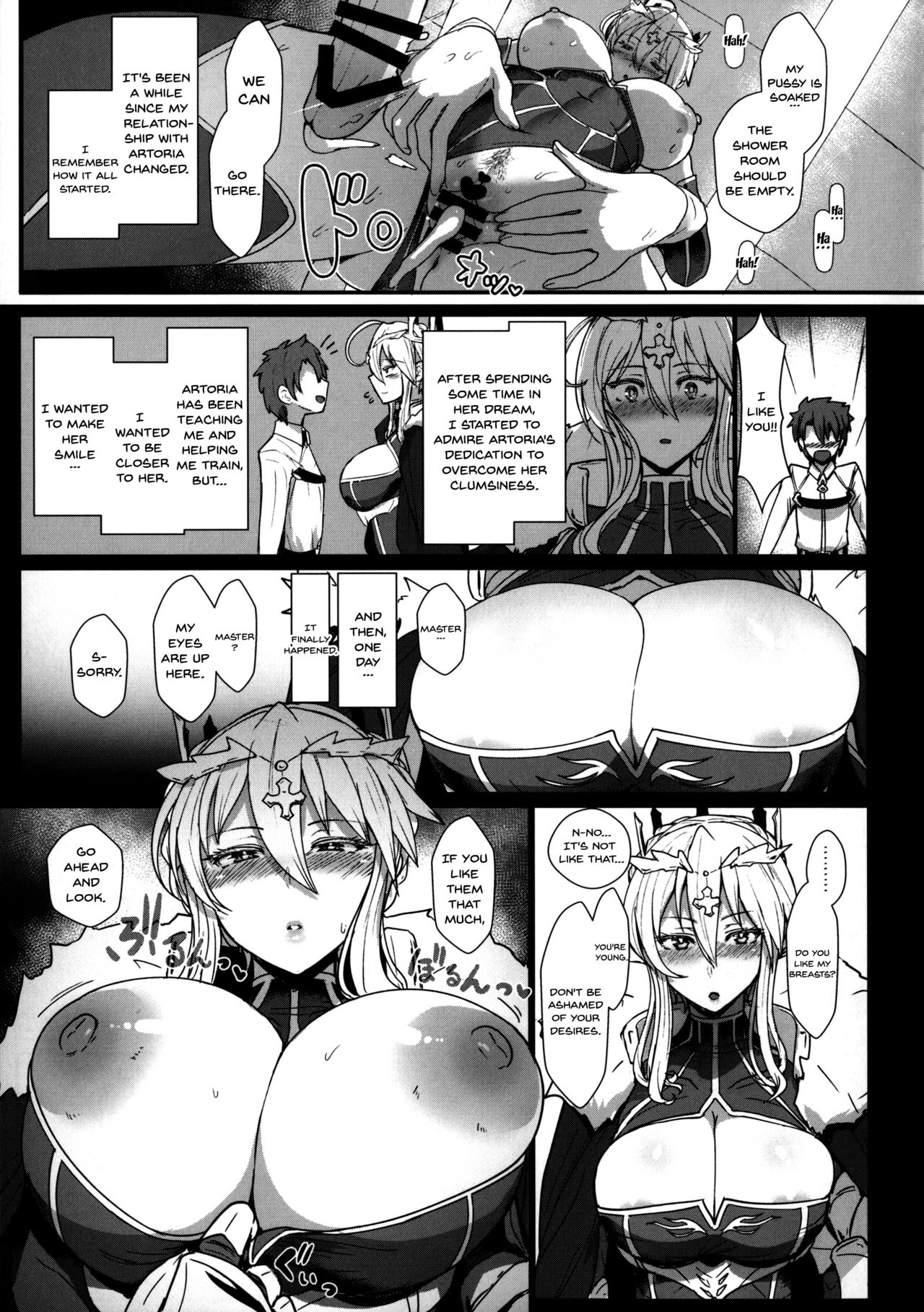 Muttsuri Chichiue Torotoro Koubi | Sullen Big Breasted Wet Mating page 6 full