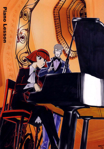 (C63) [Okinawa Taieki Gunjinkai (Yasunaga Kouichirou)] Piano Lesson (The Big O) [English] [biribiri] cover
