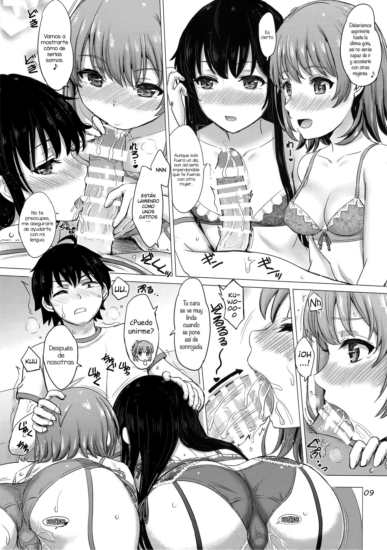 Iyarashii Houshi-bu no Kanojo-tachi. - The Lewd Girls from the Service Club page 9 full