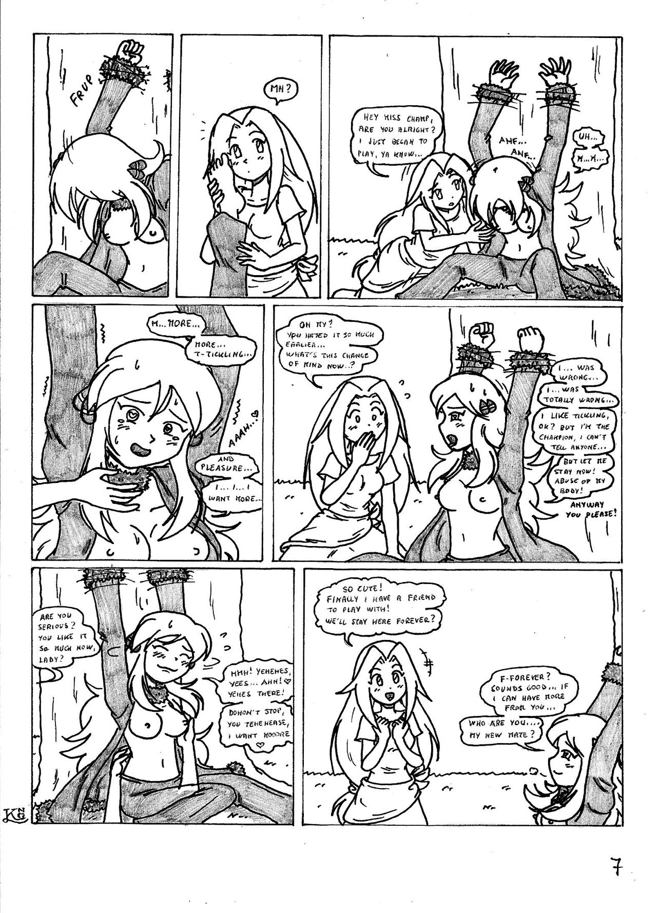Cynthia and the Goddess page 7 full