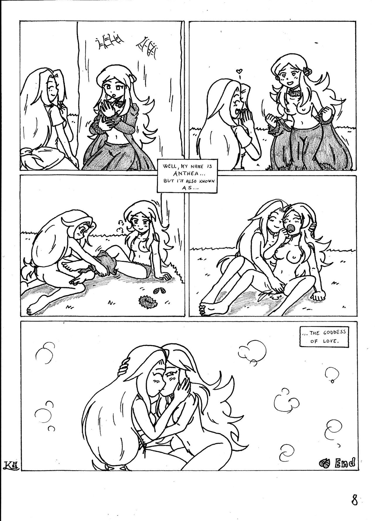Cynthia and the Goddess page 8 full