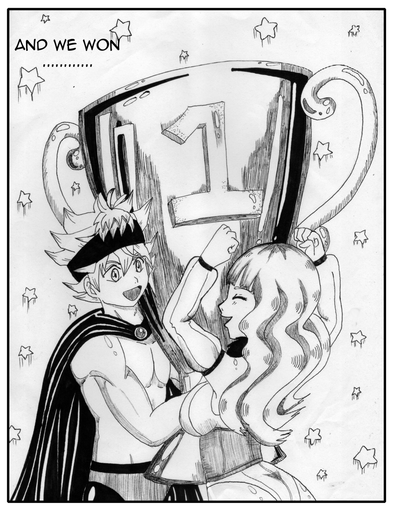 Asta x Mimosa Hentai page 7 full