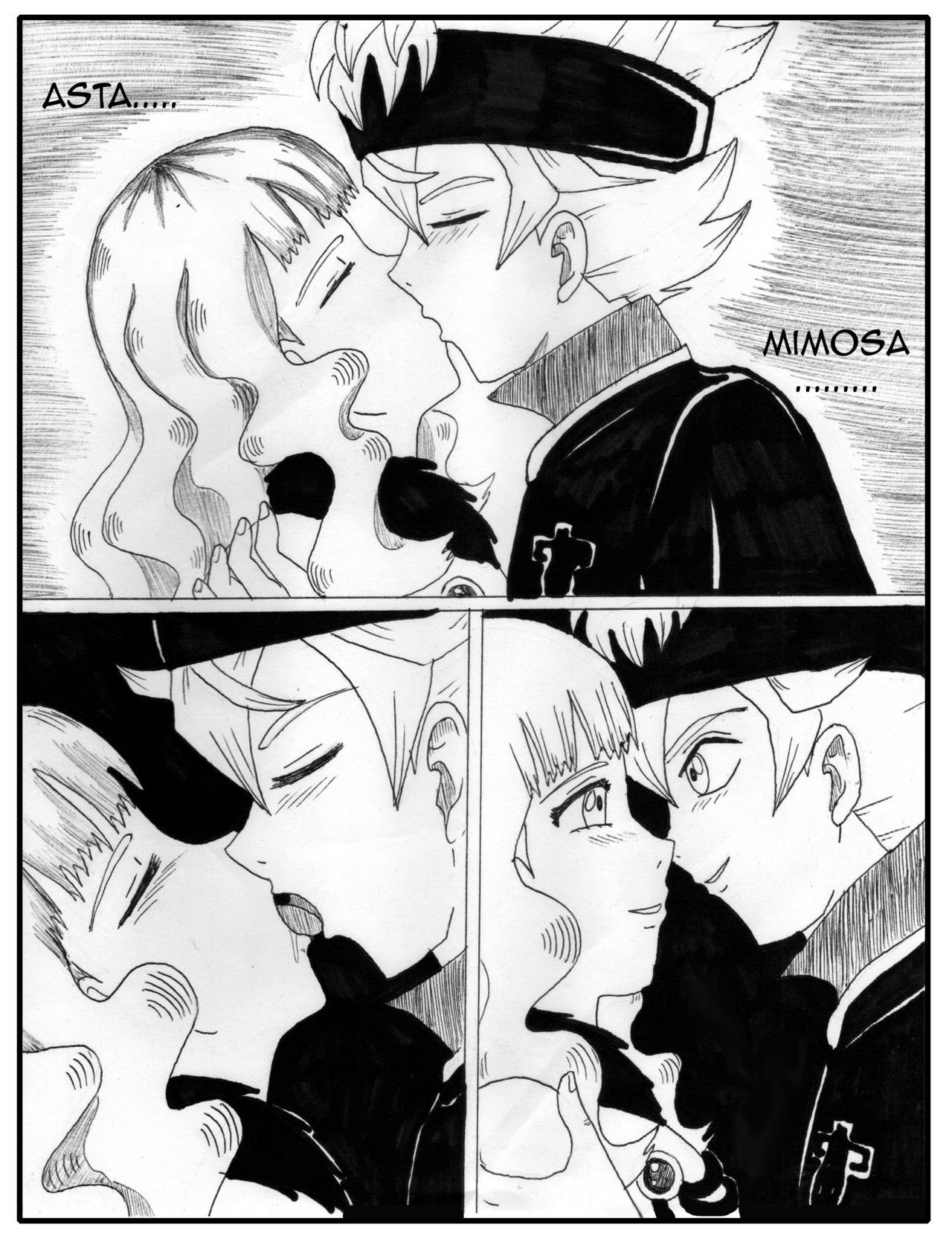 Asta x Mimosa Hentai page 9 full