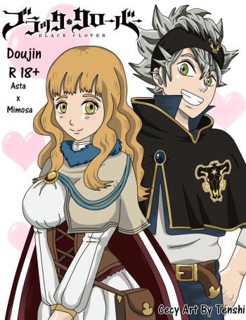 Asta x Mimosa Hentai cover