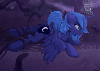 [Blackfury] Princess Luna Tentacle Rape (My Little Pony Friendship Is Magic) cover