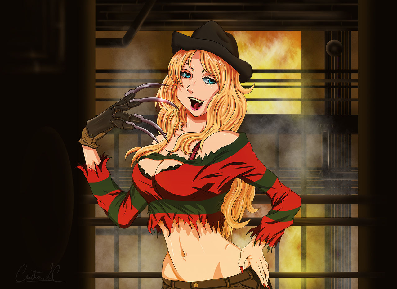 Spooky Waifu - Genderswap Freddy Krueger page 11 full