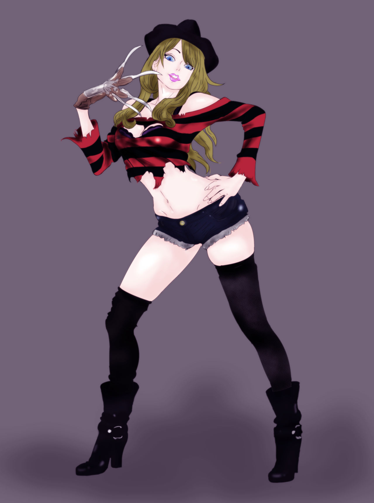 Spooky Waifu - Genderswap Freddy Krueger page 8 full