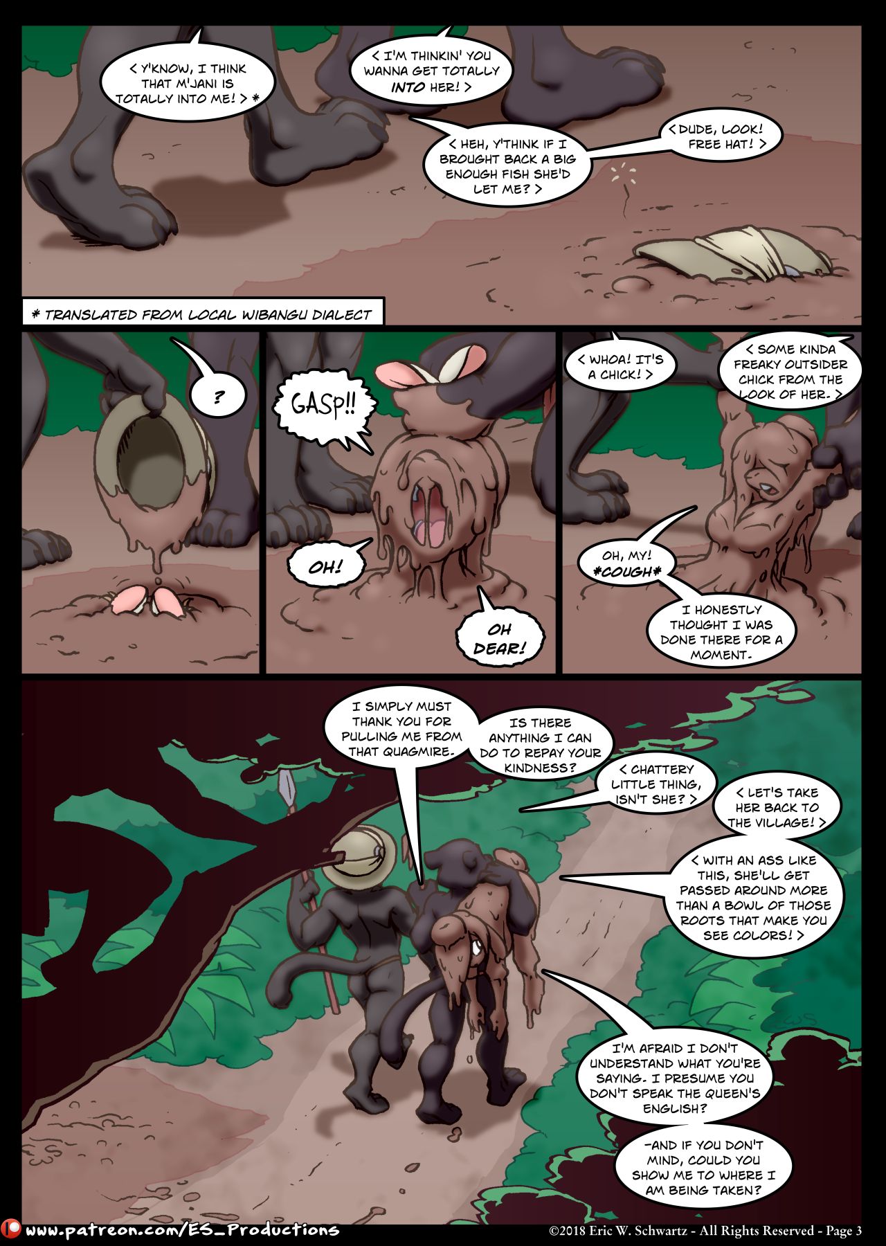 The Magnificent Misadventures of Jane Cottontail CH-1 page 3 full
