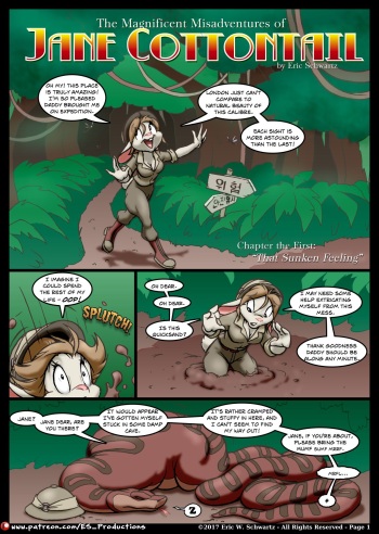[Eric W. Schwartz] The Magnificent Misadventures of Jane Cottontail CH-1 [Ongoing] (English) cover