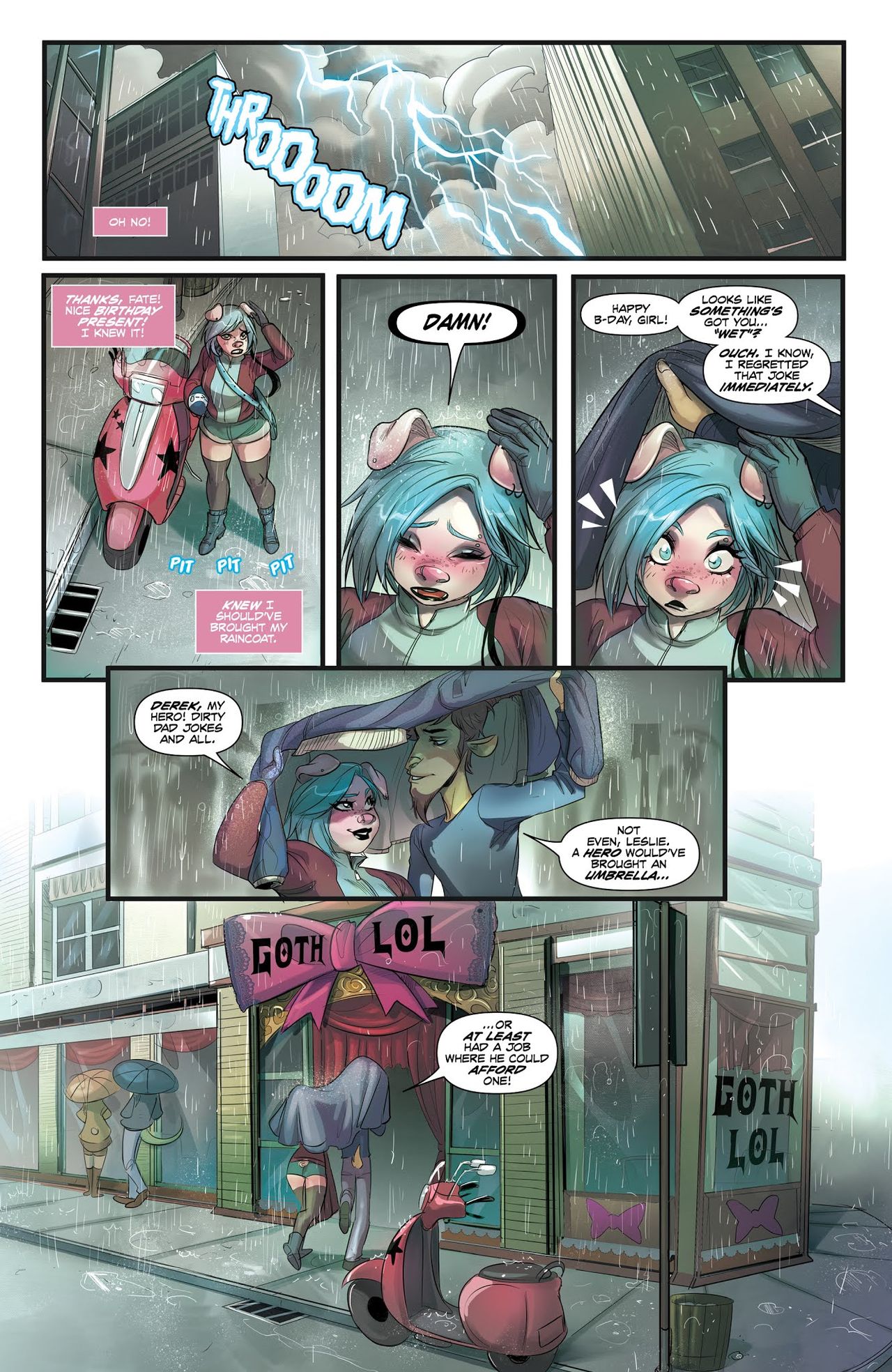 Unnatural - Issue 1 page 8 full