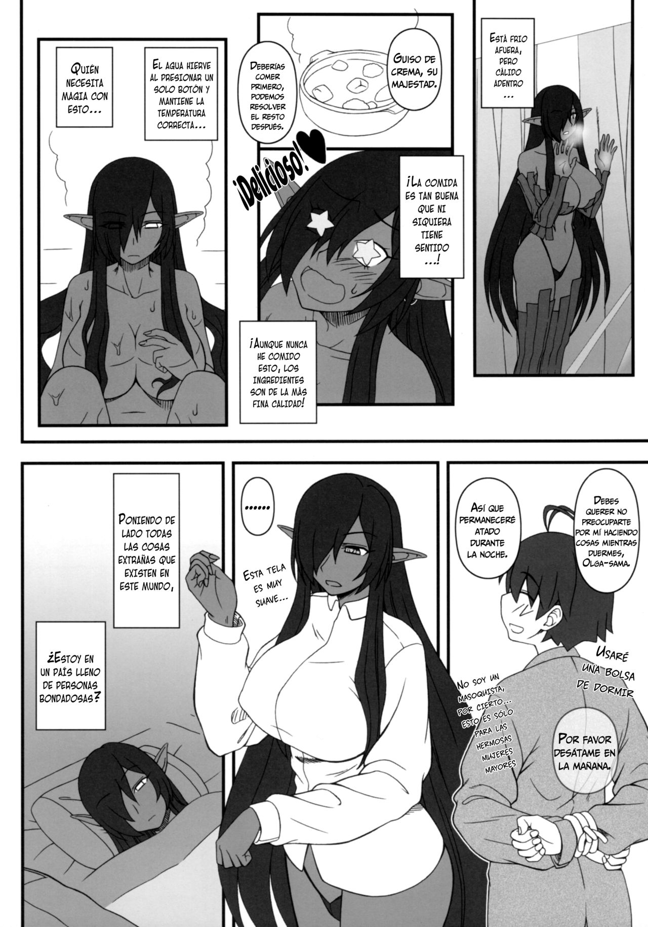Kuro no Joou no Isekai Seikatsu | La vida en otro mundo de la reina oscura   =Vile= page 7 full