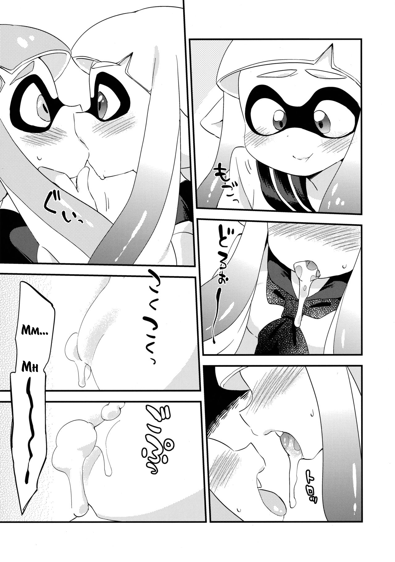 Yuri Ika Gachi Ecchi Lemon to Milk | Super Lewd Yuri Squids Lemon and Milk page 11 full