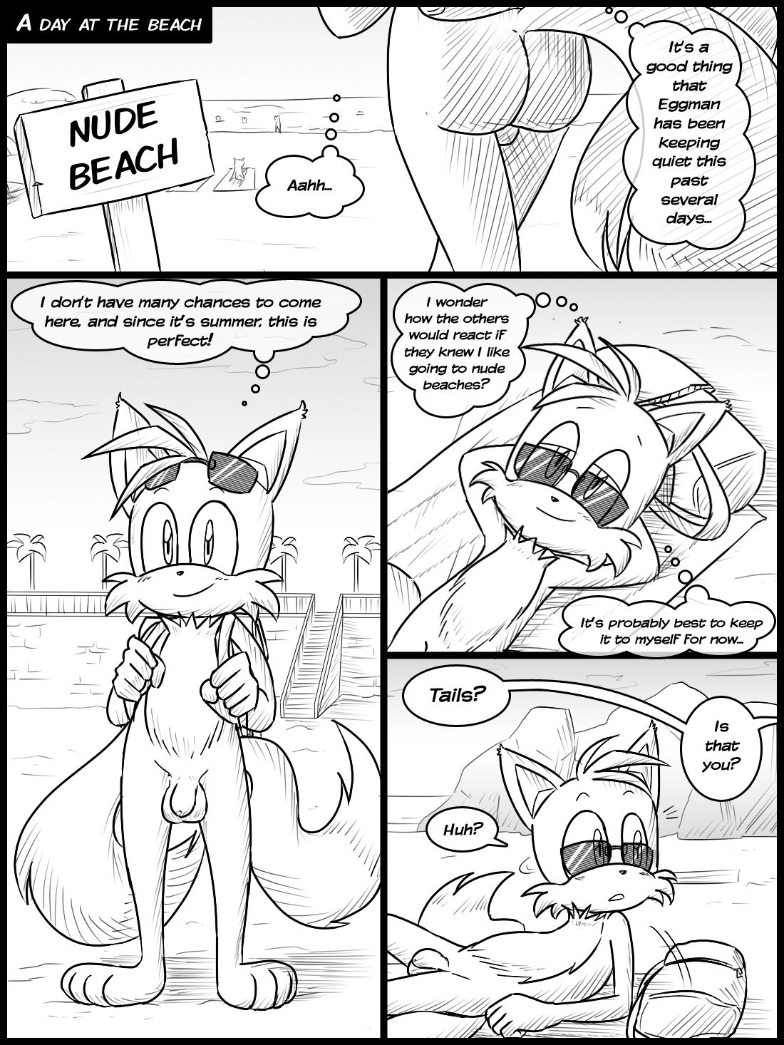 A day at the beach page 1 full
