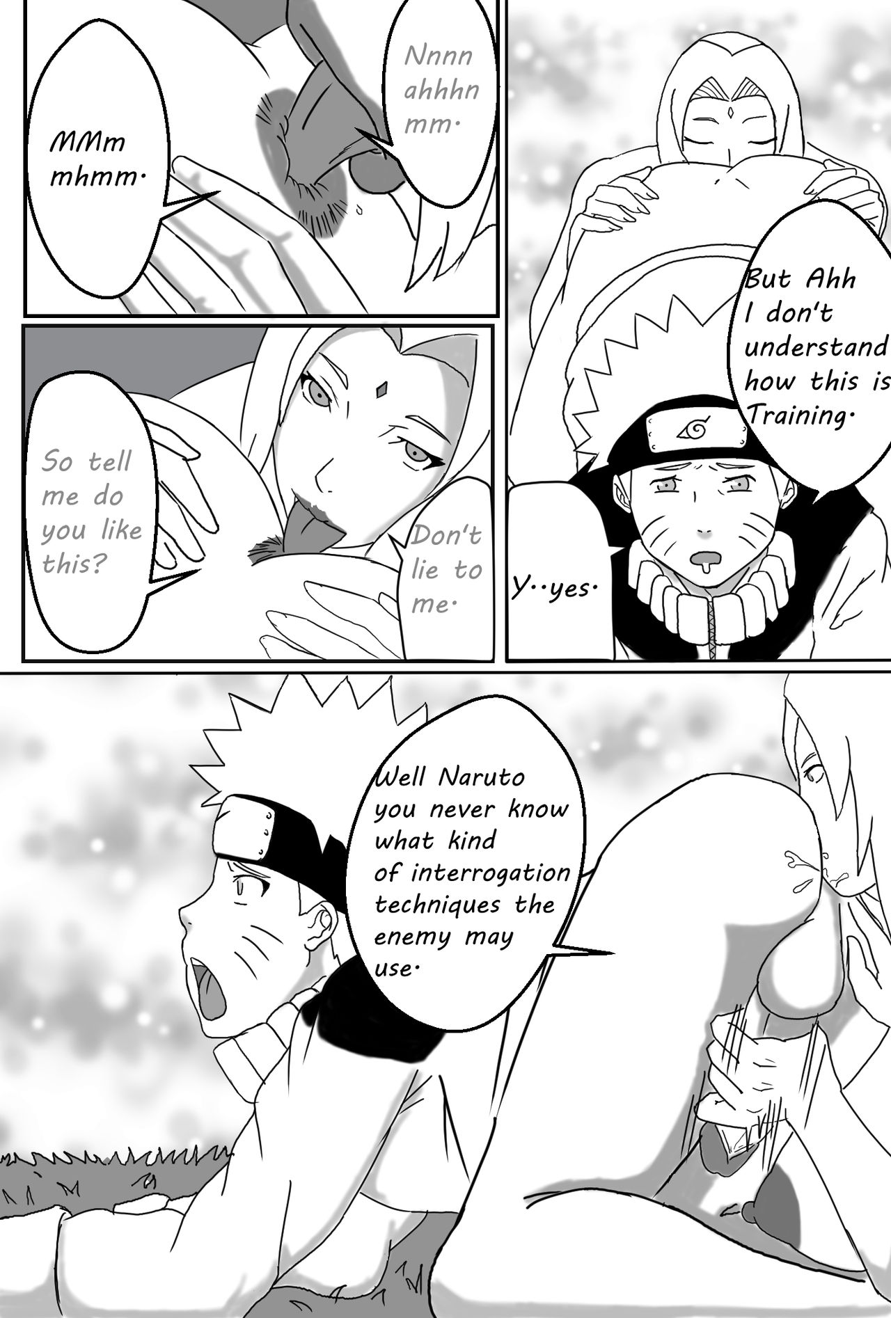 Naruto x Tsunade Comic page 12 full