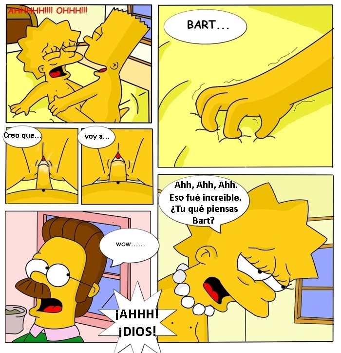 Comic xxx de "Los Simpsons" - Después de los créditos page 8 full