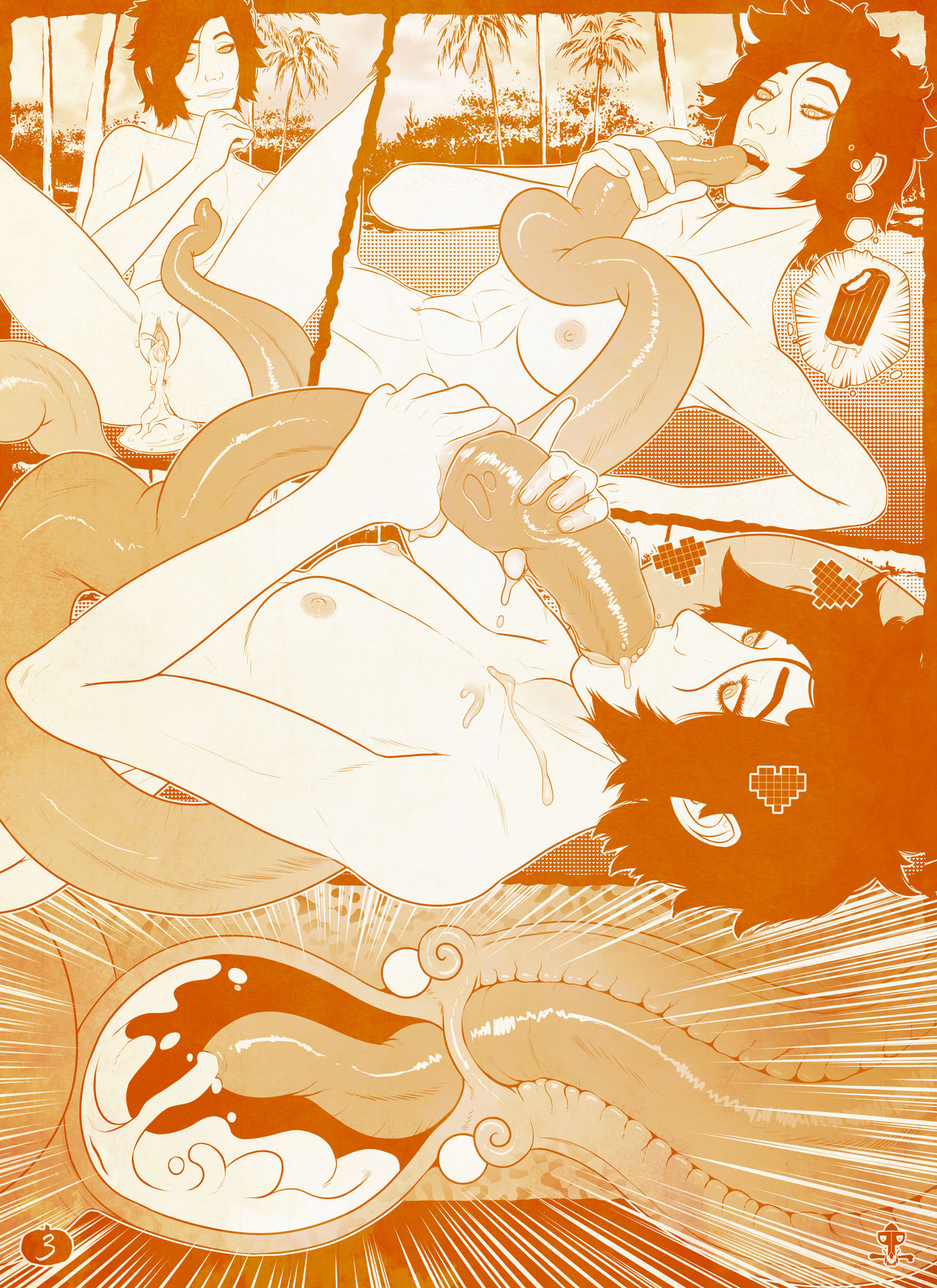 Lets Go To The Beach And Get Fucked by Tentacles page 4 full