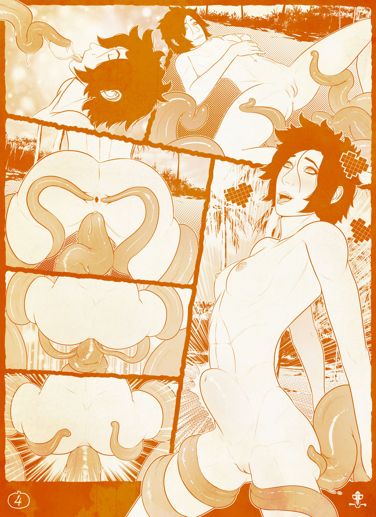 Lets Go To The Beach And Get Fucked by Tentacles page 5 full