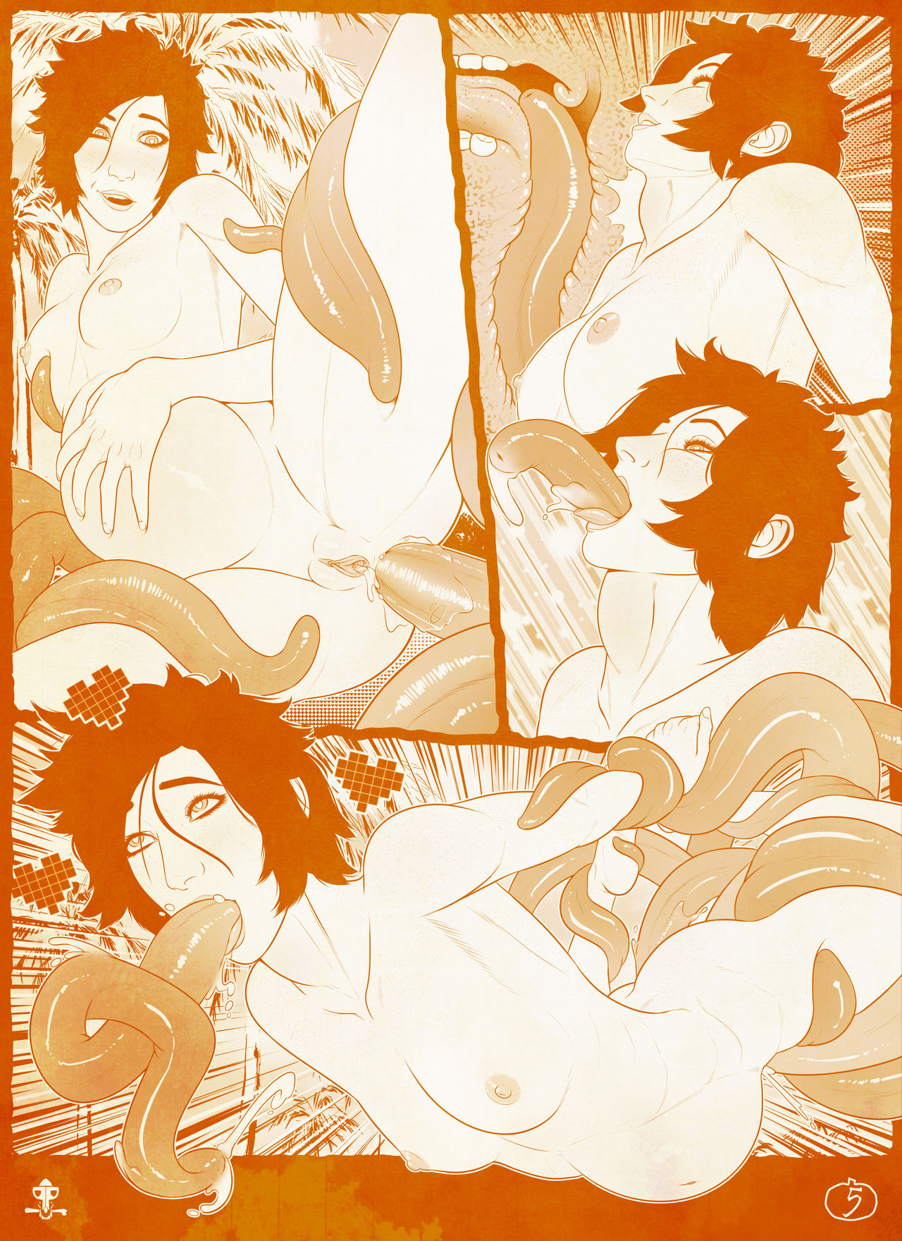 Lets Go To The Beach And Get Fucked by Tentacles page 6 full