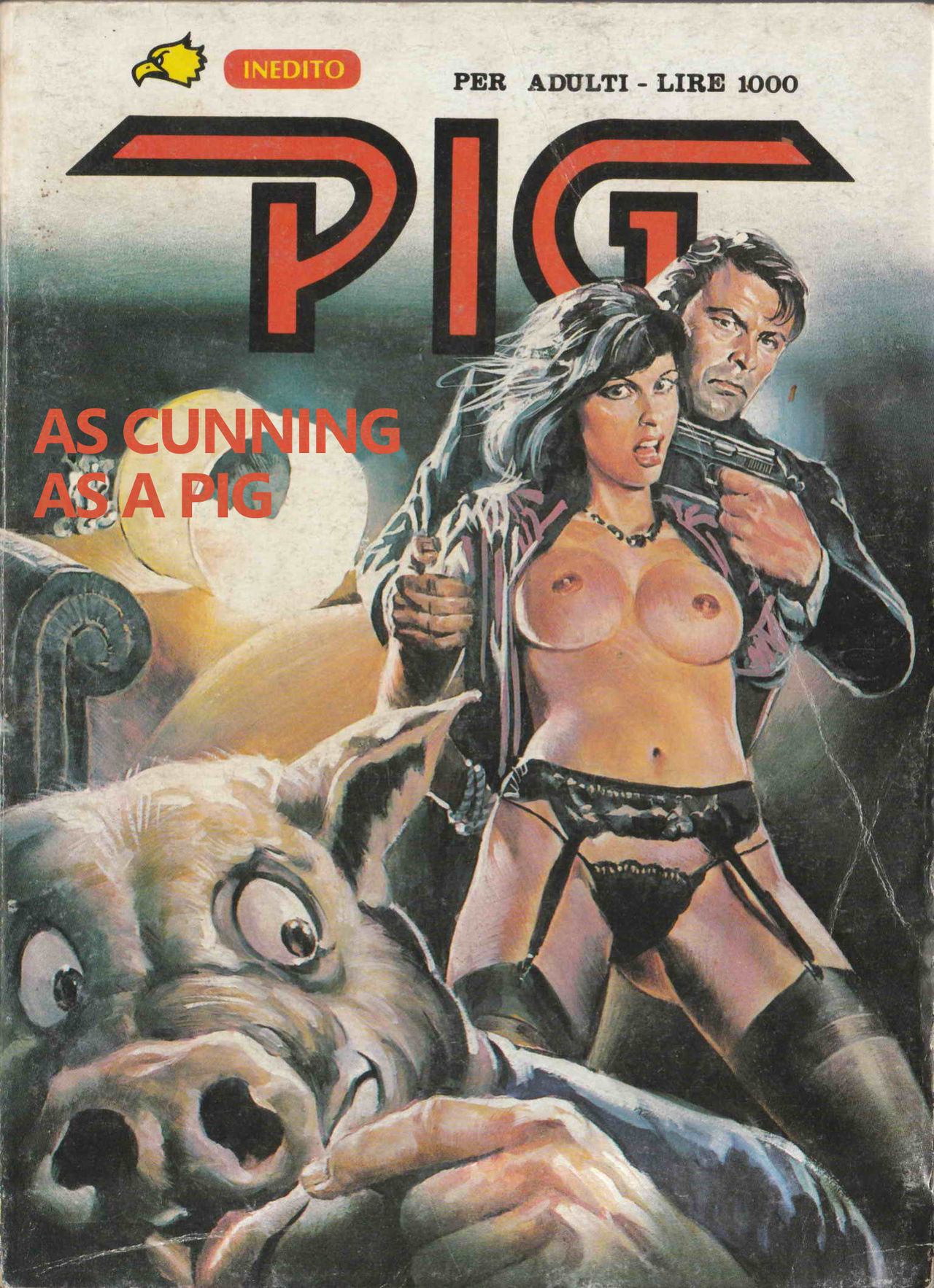 PIG #24 "AS CUNNING AS A PIG" - ENGLISH page 1 full