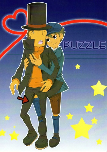 (SUPER19) [RE>>>PLAY (Fubuki Reina)] Puzzle (Professor Layton) cover