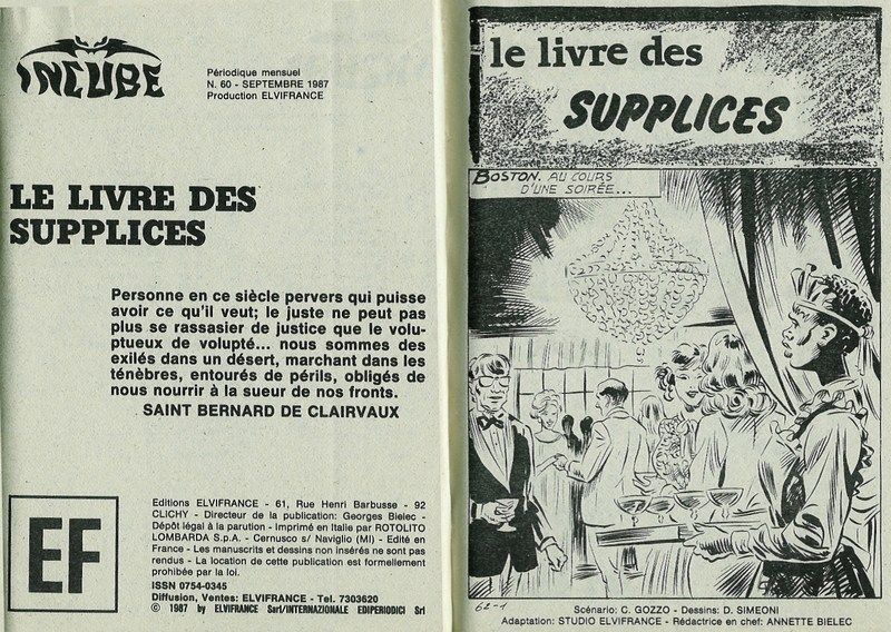 Elvifrance - Incube - 60 - Le livre des Supplices page 2 full