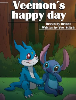 Veemon's Happy Day