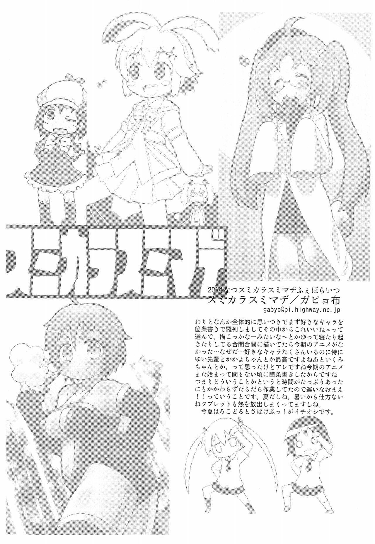 2014 Natsu Sumi kara Sumi made Favorites page 12 full