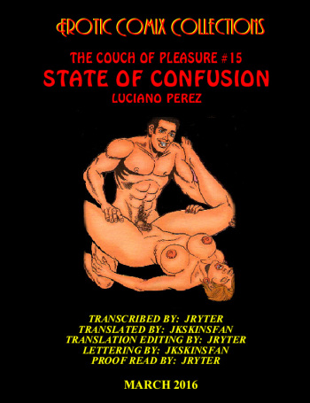 COUCH OF PLEASURE #15 BY LUCIANO PEREZ - STATE OF CONFUSION - A JKSKINSFAN TRANSLATION cover