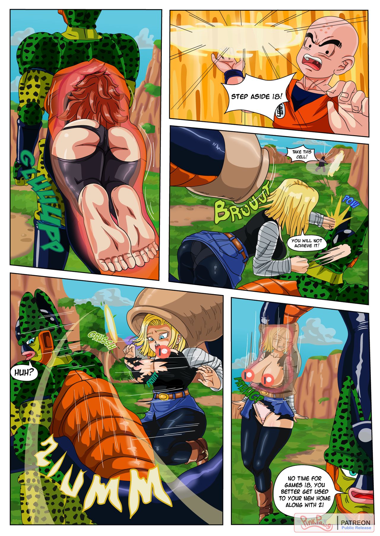Android 21 Hentai Comic page 5 full