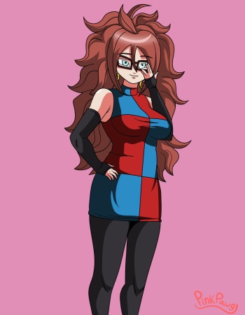[Pink Pawg] Android 21 Hentai Comic (Dragon Ball Z) [Sample] cover