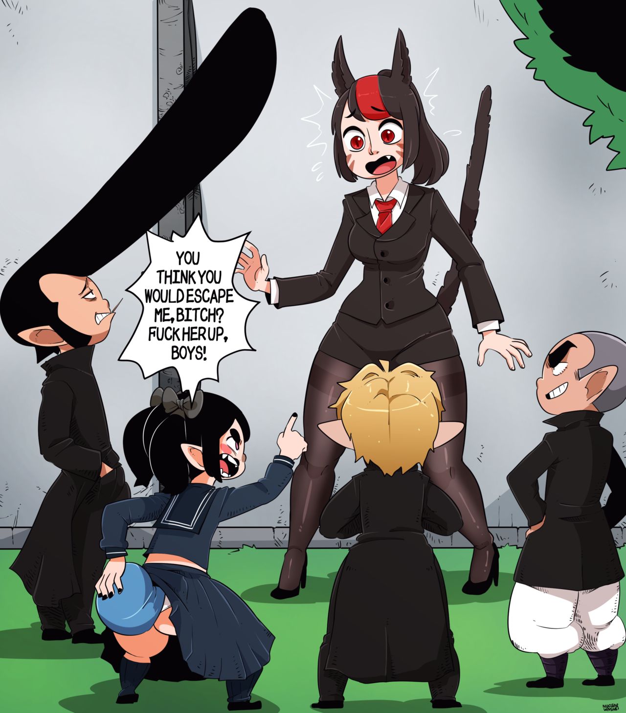 Lalafell vs Miqo'te page 3 full