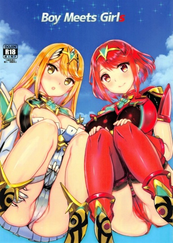(C95) [PROJECT KAGUYA (Koumo)] Boy Meets Girls (Xenoblade Chronicles 2) cover