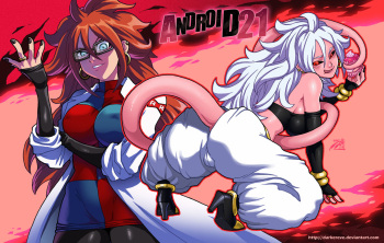 Android 21 (Dragon Ball FighterZ) cover