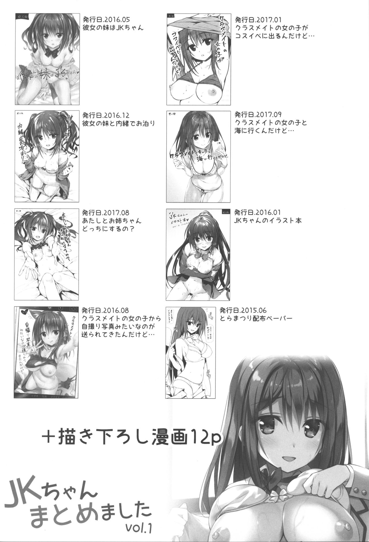 JK-chan Matomemashita Vol. 1 page 2 full