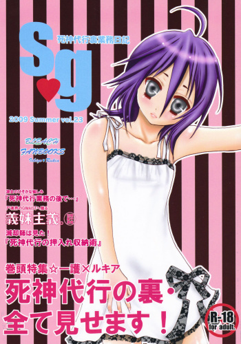 (C76) [PONCHEES (Kari) (Irohane Sui, Hasegawa Yuu)] Shinigami Daikou Ura Gyoumu Nikki (BLEACH) cover
