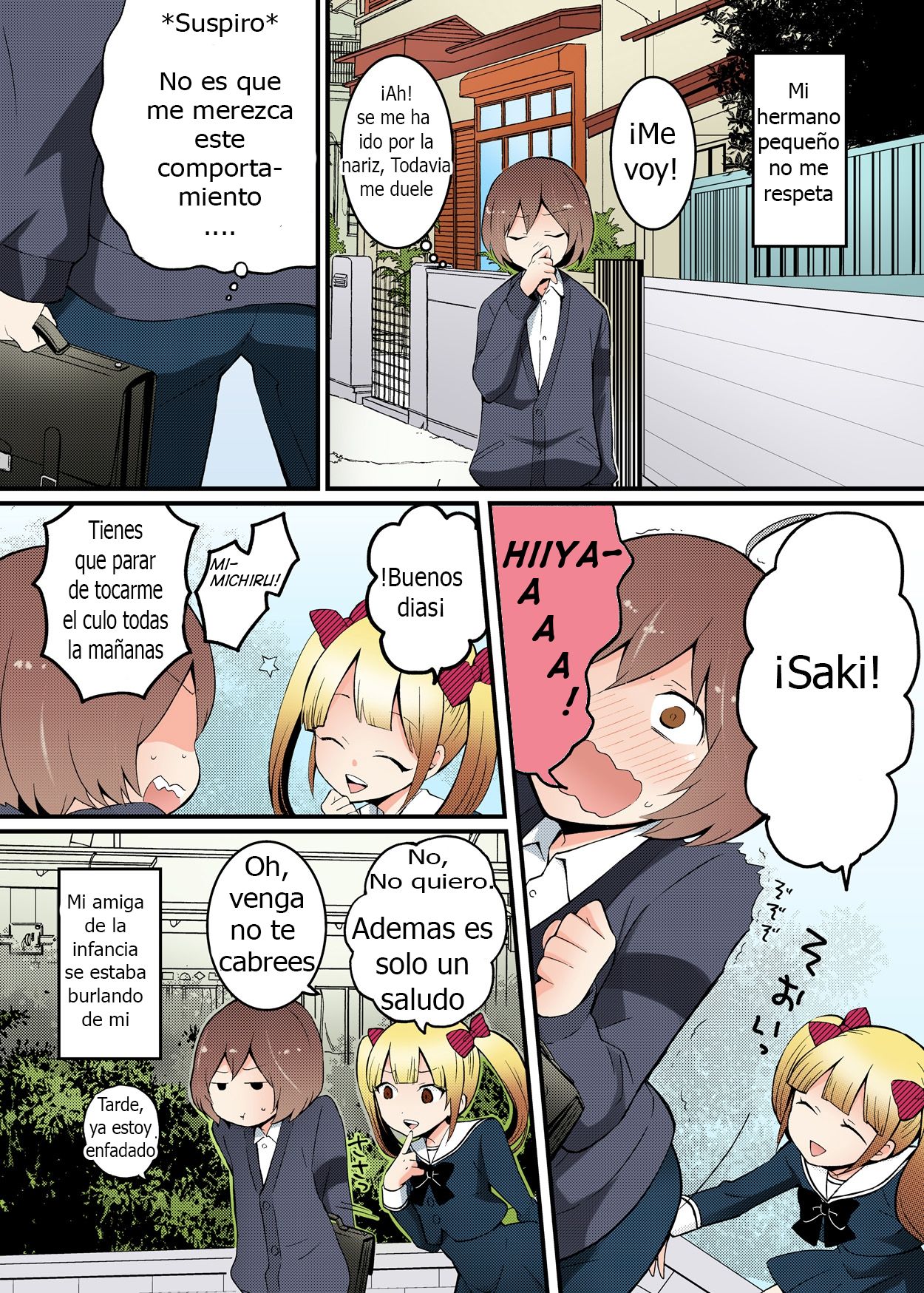 Totsuon! - Totsuzen Onnanoko Ni Natta No De, Ore No Oppai Monde Mimasen Ka - Ch 1-7 Español page 4 full