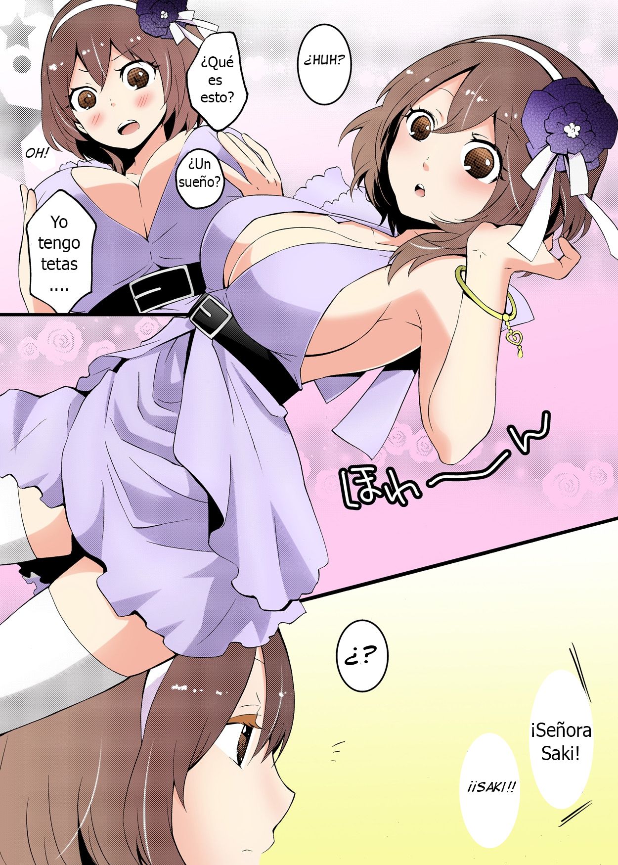 Totsuon! - Totsuzen Onnanoko Ni Natta No De, Ore No Oppai Monde Mimasen Ka - Ch 1-7 Español page 8 full