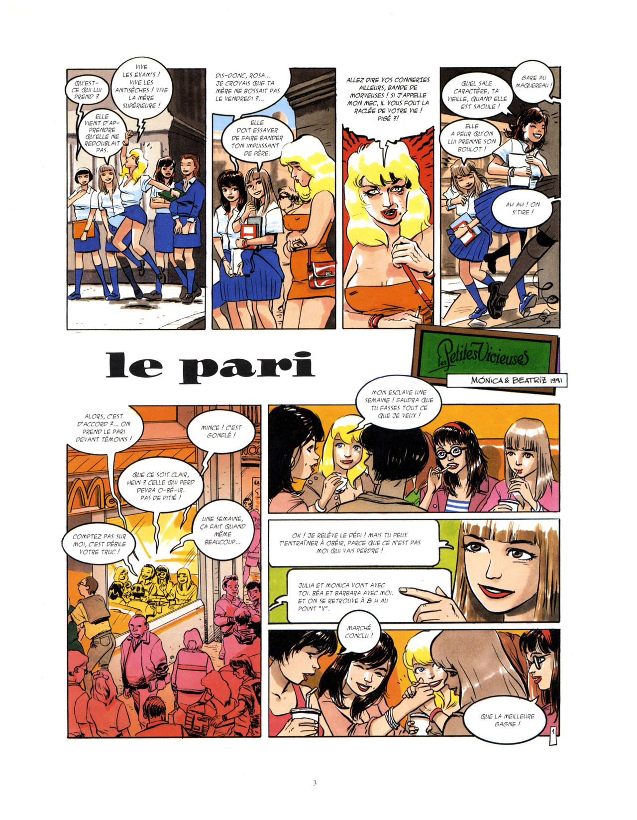 Les petites vicieuses  T02 - Secrets de copines page 4 full