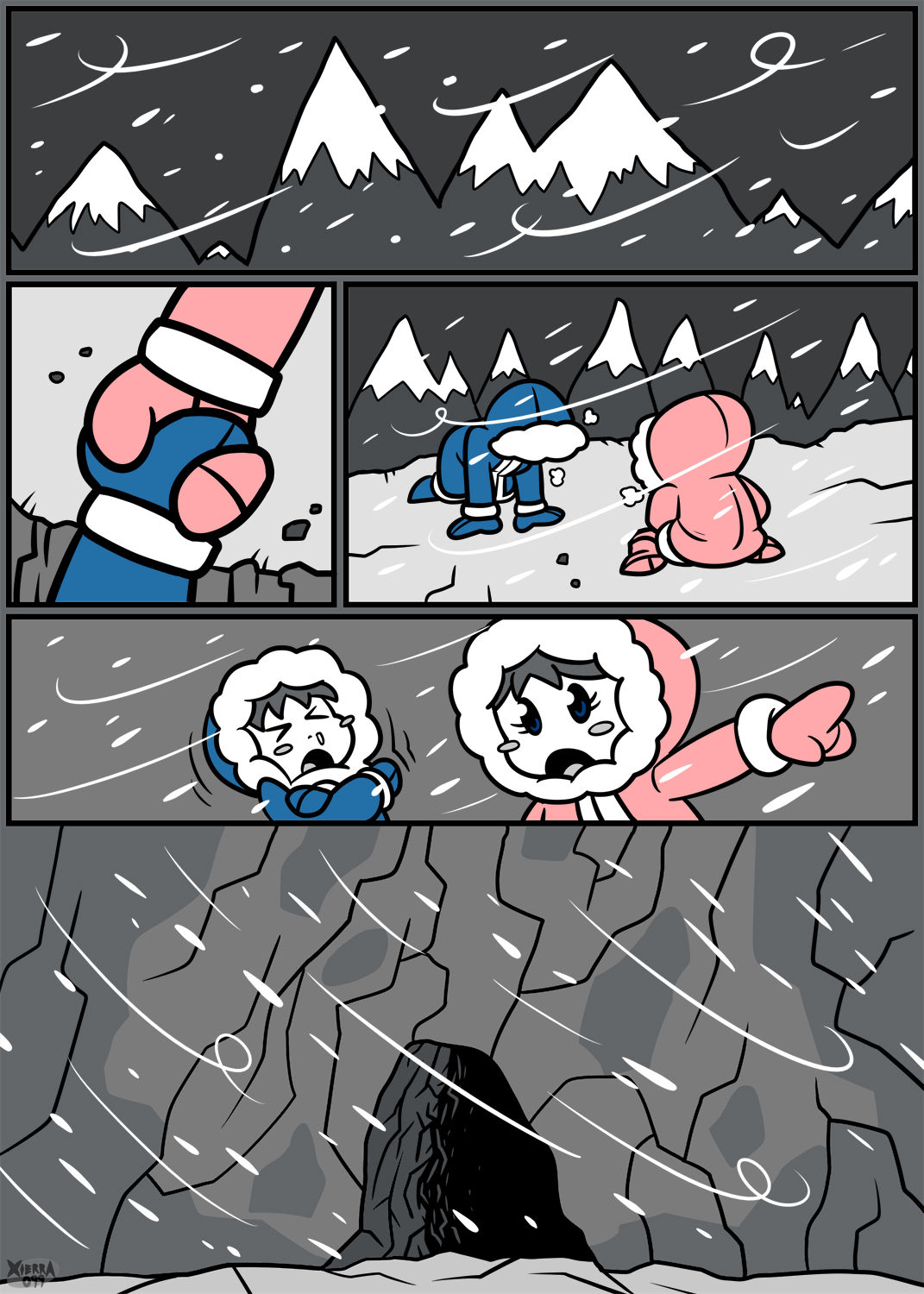 Ice Climber Comic page 2 full