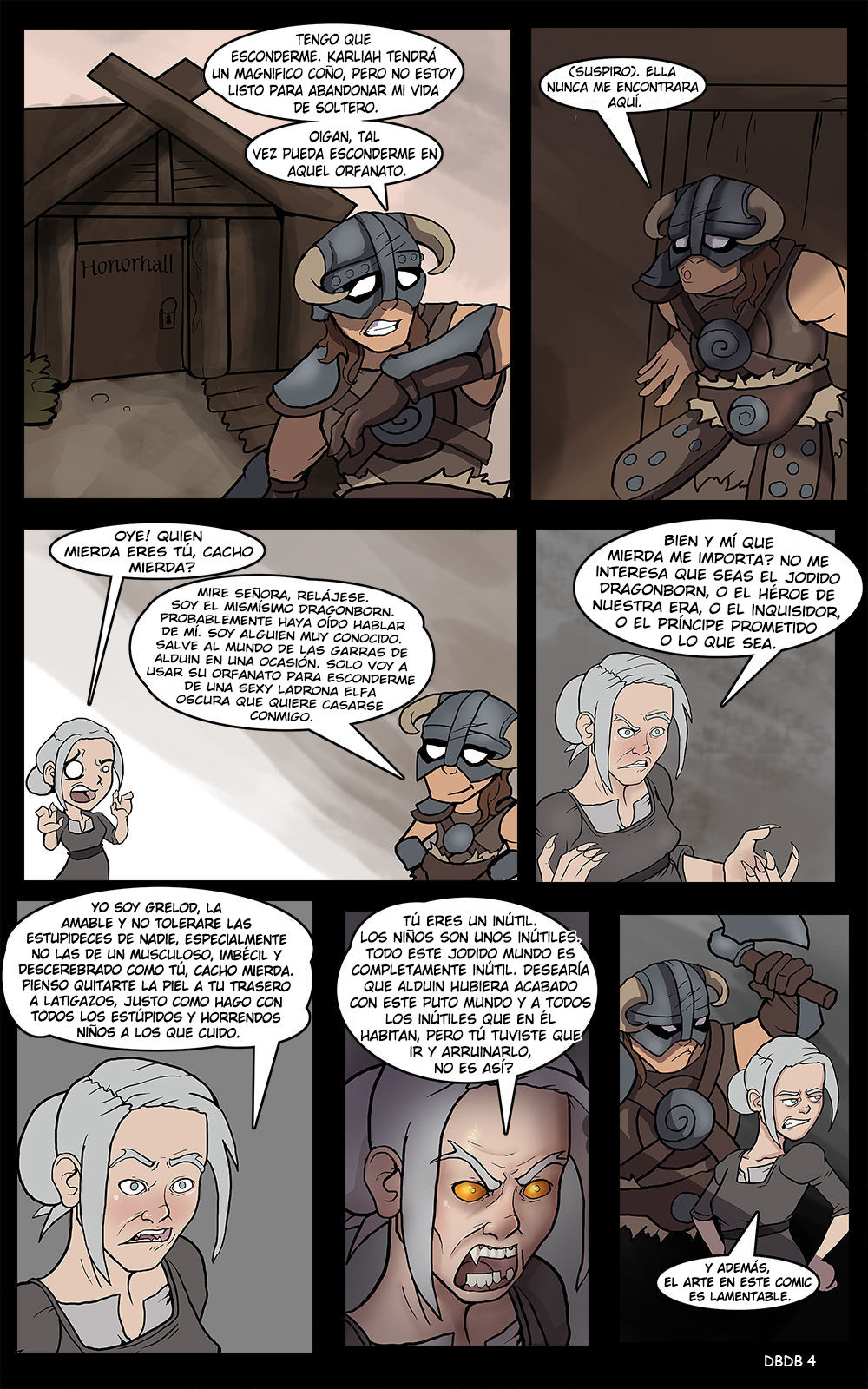 Dragonborn & la Hermandad Oscura page 5 full