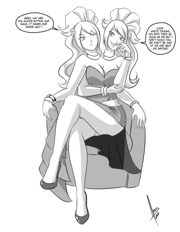 [AccessWorld] Jenny Realight x 2 (Fairy Tail) cover