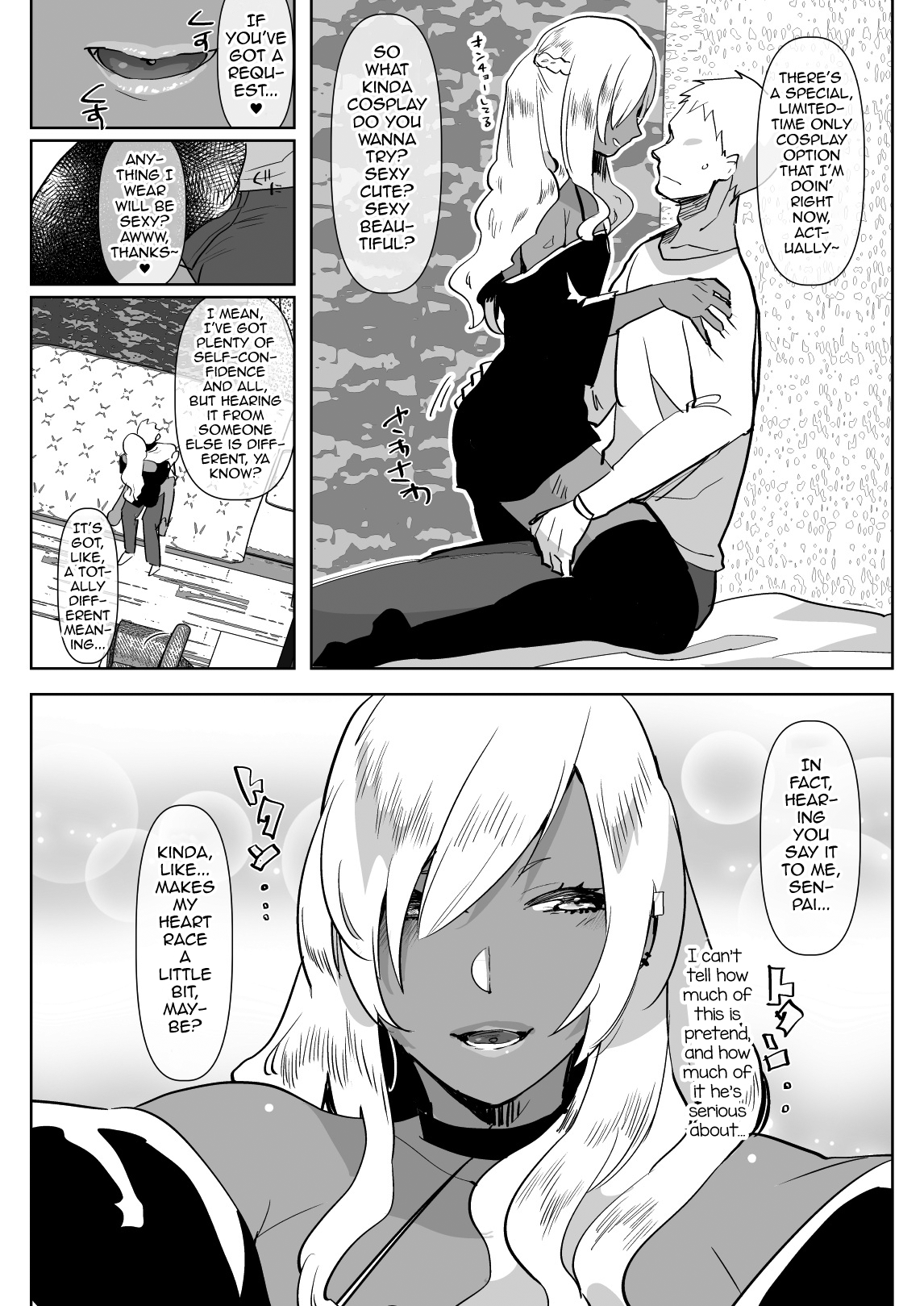 Kurogal Kouhai Otokonoko DeliHeal ~ Gyaku Anal Course page 6 full