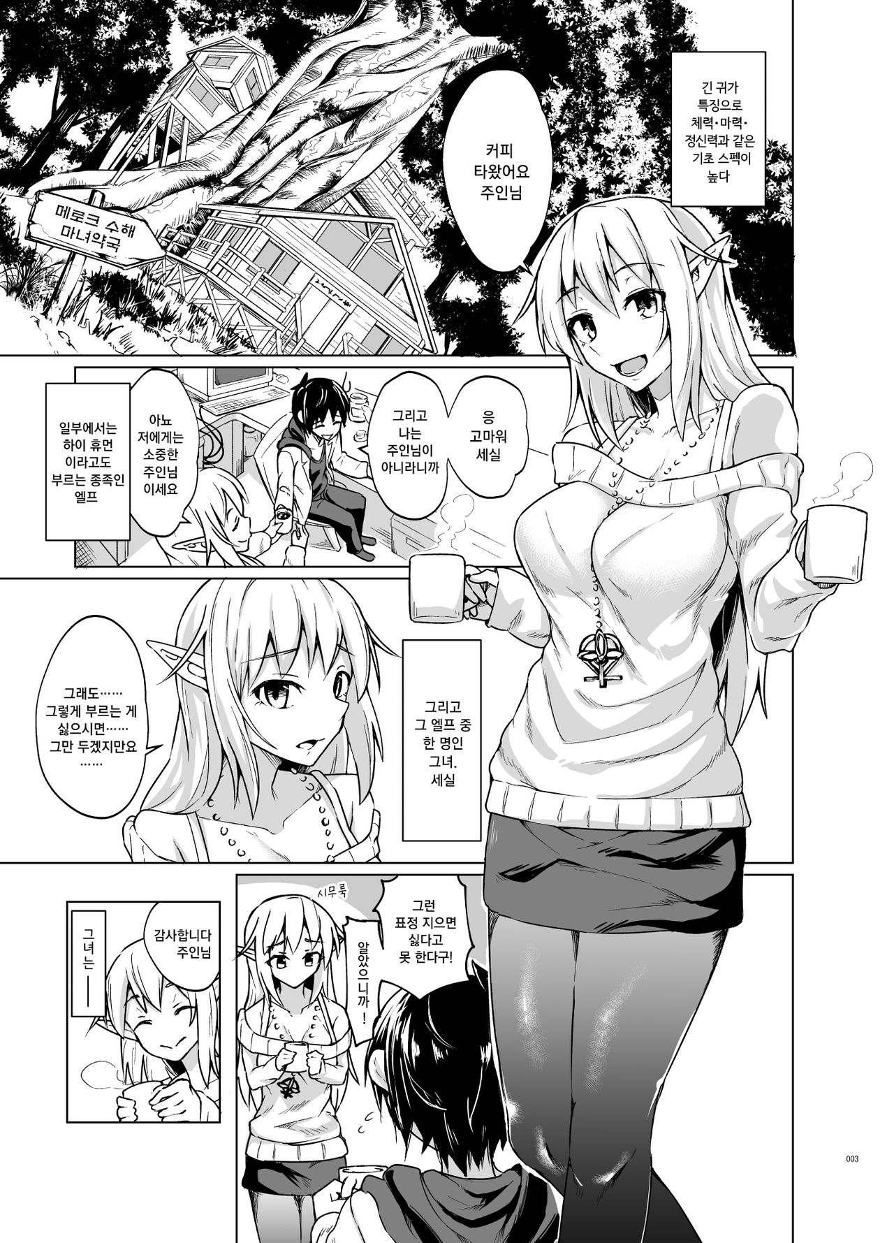 Toaru Elf o Hikitorimashite | 어떤 엘프를 떠맡게 되었습니다 page 3 full