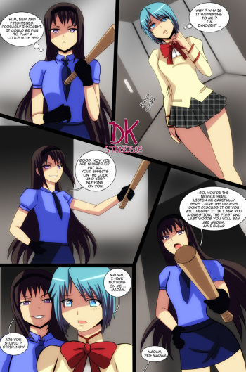 [DKstudios05] Sayaka jail Comic (Puella Magi Madoka Magica) cover